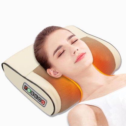 Купить Infrared Heating Electric Massage Pillow Neck Shoulder Back Head Body Musle Multi Relaxation Massager Shiatsu Relief Pain Device