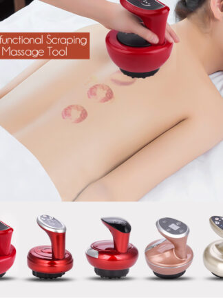Купить Vacuum Suction Body Slimming Device Ultrasonic RF Scraping Massager Electric Gua Sha Cupping Anti Fat Acupoint Detoxification 31
