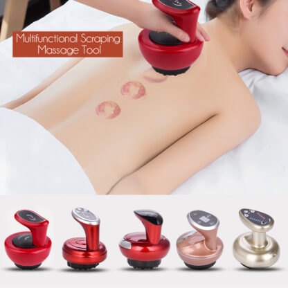 Купить Vacuum Suction Body Slimming Device Ultrasonic RF Scraping Massager Electric Gua Sha Cupping Anti Fat Acupoint Detoxification 31