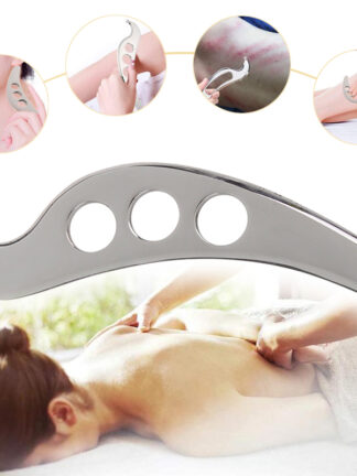 Купить Gua Sha Tool Stainless Steel Manual Scraping Massage Tools Physical Therapy Pain Relief Myofascial Release Tissue Mobilization
