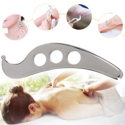 Купить Gua Sha Tool Stainless Steel Manual Scraping Massage Tools Physical Therapy Pain Relief Myofascial Release Tissue Mobilization