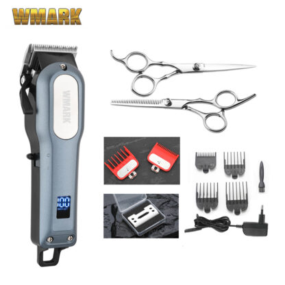 Купить WMARK Cordless Rechargeable Hair Cutting Machine Hair Cutter Hair Trimmer Lithium Battery 6000-6500rm Professional Clippers