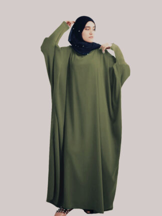 Купить Eid Dubai Prayer Garment Dress Muslim Women Gown Abaya Jilbab Hijab Long Khimar Ramadan Djellaba Abayas Islamic Clothing Niqab