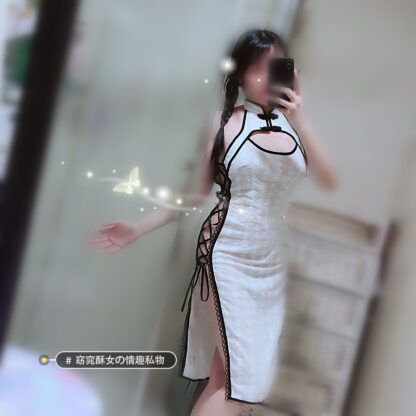 Купить Cheongsam Cospay Costumes Exotic Transparent Sing Nightdress Maid Sexy ingerie Gown Women ong Dress ace Dresses Qipao s