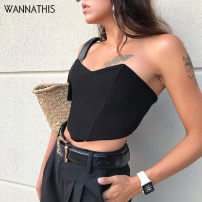 Купить Corset Belts For Women Asymmetric Bandage Hollow Out Cummerbunds Female Strapless Casual Elegant Sexy Skinny Bodycon