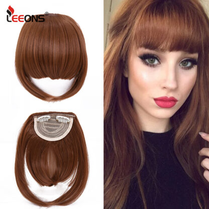 Купить Accessories Short Synthetic Bangs Heat Resistant Hairpieces Hair Women Natural Short Fake Hair Bangs Hair Clips For Extensions Black Costume