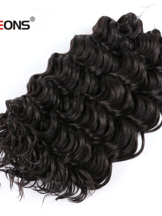 Купить Accessories Synthetic 20&quot Freetress Water Wave Canecalon Hair Crochet Hair Extensions Water Wave Synthetic Hair Bundles Ombre Braiding H