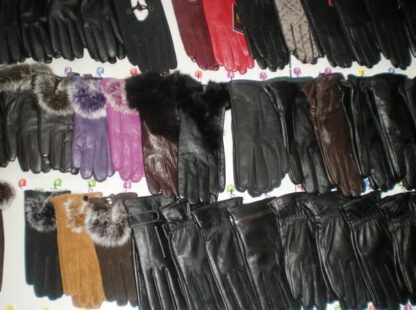Купить Mixed Leather Gloves Men's Womens Gloves 50pairs/lot #2486
