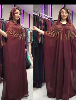 Купить African Sequin Muslim Abaya Dress Women Djelaba Femme Moroccan Kaftan Niqab Cardigan Long Robe Islamic Clothing Dubai Turkey