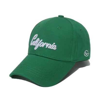 Купить Women Men Baseball Caps California Letter Embroidered Green Black White Cotton Snapback Hats Wholesale Polo Trucker Style