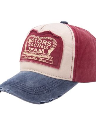 Купить Washed Cotton Baseball Cap Snapback Hat Visor Hip Hop Retro Adjustable Dad Hats Men Women Streetwear Caps