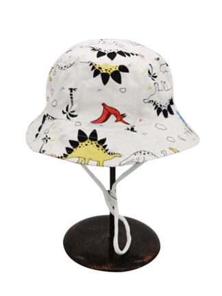 Купить Kids Children Summer Bucket Hats Cute Animals Print Cotton Sun Hat Caps Outdoor Travel Beach Hats For Boys Girls New