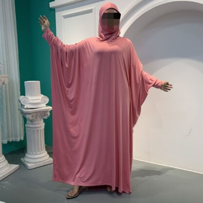 Купить Ramadan Muslim Abaya Prayer Dress Women Musulman Paryer Garment Jilbab Turkey Islamic Vestido Moroccan Kaftan Arabic Elbise