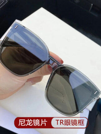 Купить Gm2021 New Gray Green Tr Ink Frame Nylon Sunglass Lens Mens and Womens Fashionable Ins Glasses Celebrity Same Style