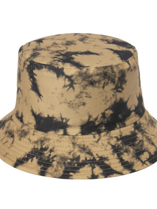 Купить INS New Tie-Dye Reversible Hat Men and Women Street Hip Hop Transformation Bucket Hat Trendy Graffiti Ink Painting Fisherman Hat No. 1