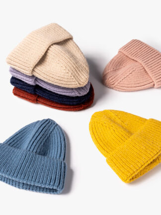 Купить 2021 new fashion warm winter knitting Korean full hat wholesale