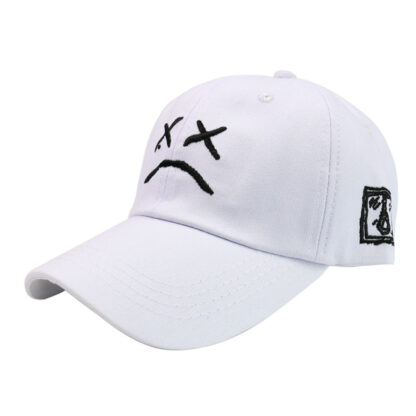 Купить Foreign Trade Crying Face Polo Baseball Cap Fashion All-Match Cap Cross-Border Outdoor Casual Sun Hat No. 1