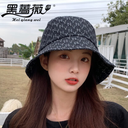 Купить New Sunscreen Beach Bucket Hat Foldable Summer Dome Fashion Fisherman Womens Warp Knitted Sun 2119