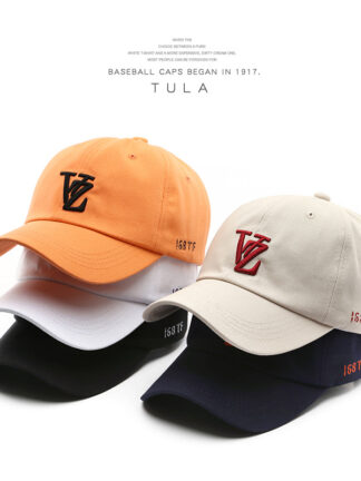 Купить Hat Spring and Autumn Fashion Letters Embroidered Peaked Outdoor Male Leisure Student No. Matching Baseball Cap 5