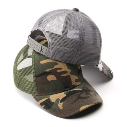 Купить Parent-Child Versatile Camouflage Mesh Cap Male and Female Baby Outdoor Casual Breathable Sun-Proof Sun Students Hat No. 5