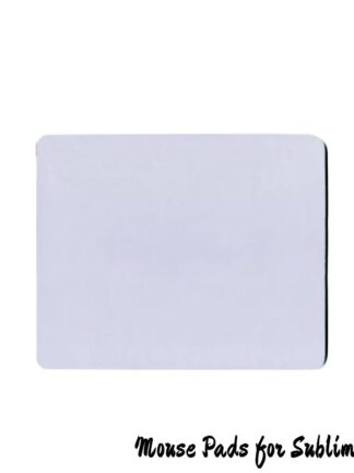 Купить DIY Sublimation Blank Mouse Pad desk Rectangle White Mouspads for Thermal Heat Transfer Personalized Cloth Rubber Mats Customize