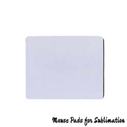 Купить DIY Sublimation Blank Mouse Pad desk Rectangle White Mouspads for Thermal Heat Transfer Personalized Cloth Rubber Mats Customize
