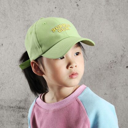 Купить Hats Caps Korean Style Trendy Child All-Match Cotton Letters Embroidered Baseball Male and Female Baby Outdoor Casual Sun-Proof Breathable Sun-Pro