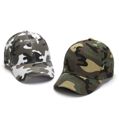 Купить Hats Caps Parent-Child Military Training Childrens Cotton Student Camouflage Jungle Hunting Male Baseball Custom Embroidered Printing Female B