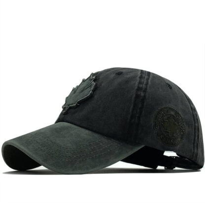 Купить Canada Color Matching Washed-out Vintage Distressed Mens Hat Versatile Girls Sun-Proof Peaked Cap Sun Hat Wholesale