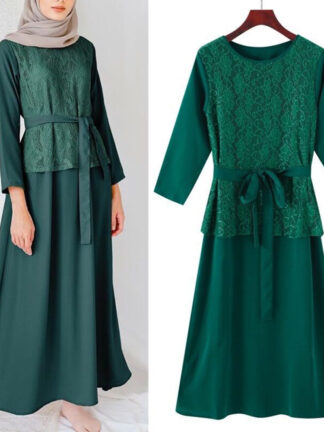 Купить Abaya Dubai 2021 New Muslim Hijab Dress Abayas for Women Eid Islam Clothing Kaftan Robe Vestidos De Roupa Djellaba Vestidos