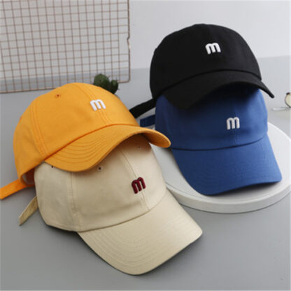 Купить Hats & Caps Spring and Summer New High Quality Soft Top Embroidery Baseball Cap Womens Trendy Mens Casual All-Matching Peaked Korean Style Sun Hat