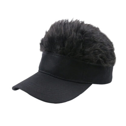 Купить Amazon Cross-Border Versatile Creative Wig Baseball Hat Hip Hop Sunshade Golf Cap Funny Duck Tongue Banquet Hat No. 1
