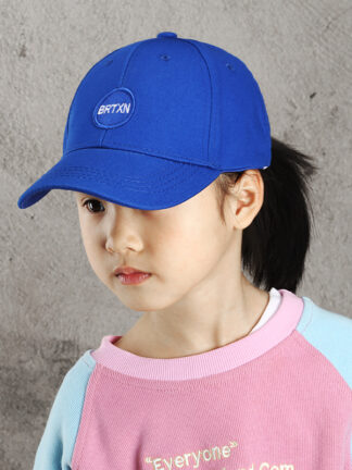 Купить Hats Caps Spring Summer Parent-Child Trendy Child All-Match round Label Baseball Outdoor Leisure Sports Sun Protection Sun-Proof Men and Women