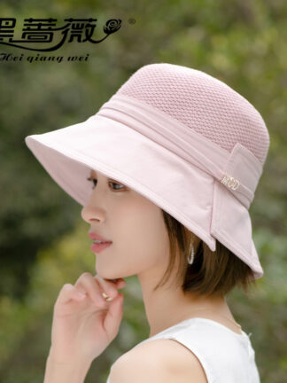 Купить 021 Korean Style Pure Color Spring and Summer New Simple Travel Beach Sun Hat Mod Stitching Bucket Hat 2170