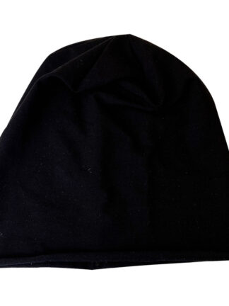 Купить Confinement Cap Womens Korean-Style Fashionable Pile Heap Cap Beanie Hat Spring and Summer Japanese Versatile Black Thin Toque Tam-O-Shanter