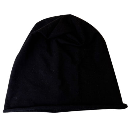 Купить Confinement Cap Womens Korean-Style Fashionable Pile Heap Cap Beanie Hat Spring and Summer Japanese Versatile Black Thin Toque Tam-O-Shanter