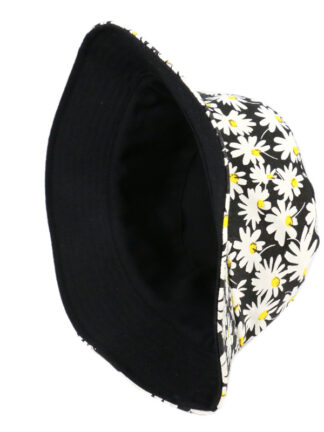 Купить Summer Fresh Little Daisy Bucket Hat Female Korean Students All-Matching Ins Japanese Spring Summer Sun Hat Trendy Sun Shade No. 1