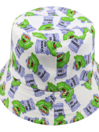 Купить Japanese Cartoon Green Eyes Bucket Hat Cute Wild Cute Girl Bucket Hat Leisure Travel Sun Hat Wholesale No. 1