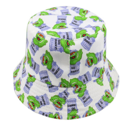 Купить Japanese Cartoon Green Eyes Bucket Hat Cute Wild Cute Girl Bucket Hat Leisure Travel Sun Hat Wholesale No. 1