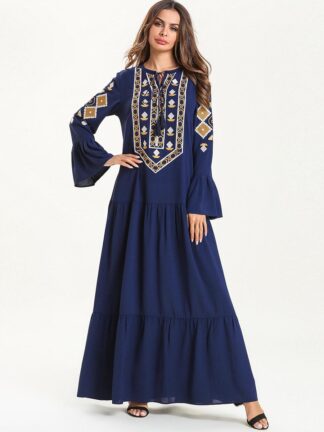 Купить India Turkey Muslim Dress Women Moroccan Abaya Kaftan Multilayer Jubah Arab Hijab Islamic Clothing Djellaba Vestidos Mujer 2021
