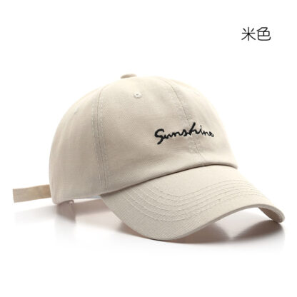 Купить Korean Japanese Style Letters Embroidered Peaked Cap Trendy Mens Sports Casual Versatile Womens Travel Sun Baseball Hat No. 5