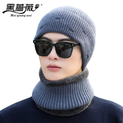 Купить Visors Korean Style Cold Protection Wind-Proof Male Student Autumn and Sleeve Cap Solid Color Winter Loose Outdoor Riding Vulnerability