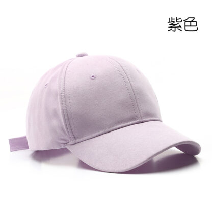 Купить Hats & Caps Korean Style Fashion Simple Solid Color Light Boardcken Feather Baseball Street Trend Sun Protection for Men and Women Sunshade Peak Chi