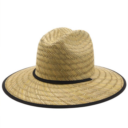 Купить 2021 New Outdoor Sunshade Big Brim Beach Hat Hand-Woven Papyrus Decorative Hat