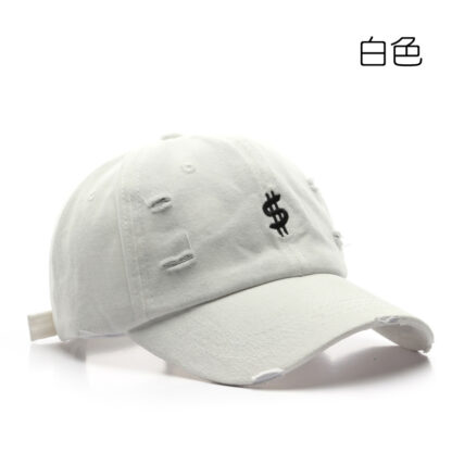 Купить Korean Style Fashion Popular Retro Alphabet Embroidered Peaked Cap Outdoor Female Sun Protection Sun Hat Male Baseball Hat