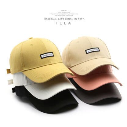 Купить Ball Caps Korean Style Fashion Sports and Leisure Patch Peaked Outdoor Female Sun Protection Hat Student Matching Baseball Cap