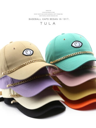 Купить Ball Caps Korean Style Personalized Spring and Autumn Patch Cartoon Curved Brim Outdoor Mens Travel Sun Protection Sun Hat Baseball Cap