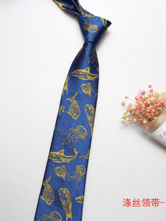 Купить New Mens Formal Casual Tie Factory in Stock Jacquard Polyester Silk Tie Multi-Color Optional