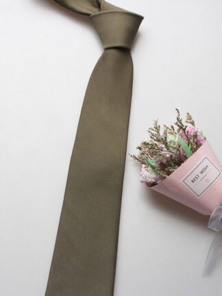 Купить Wholesale New Business Casual Mens Tie Businese Suit Accessories 7cm Hand Tie Solid Color Tie Shengzhou Manufacturer