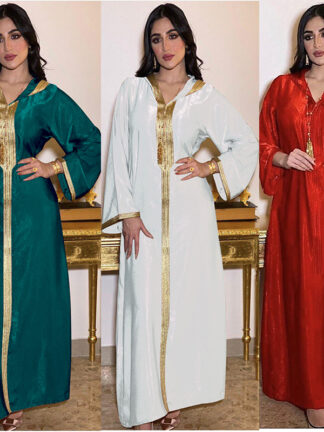 Купить Dubai Arab Abaya Muslim Hijab Dress Women Ramadan Veet Kimono Moroccan Kaftan Abayas Islamic Clothes Caftan Musulman Long Robe